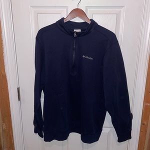 Columbia pullover. Color-blue. Size-XL.